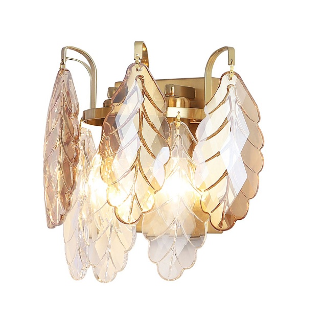 Настенный светильник Crystal Lux Trevi AP2 Brass Фото № 3