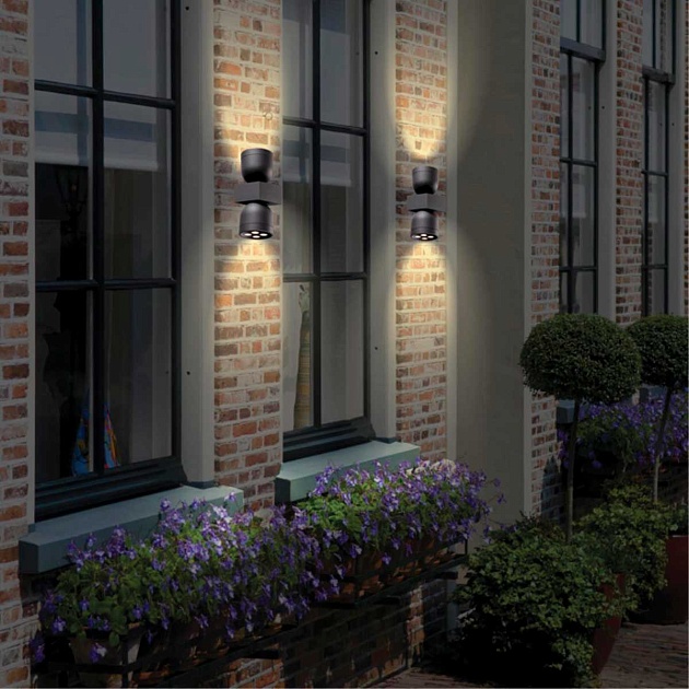 Уличный настенный светодиодный светильник Novotech Street Galeati 358114 изображение 3 Уличный настенный светодиодный светильник Novotech Street Galeati 358114 Фото № 3