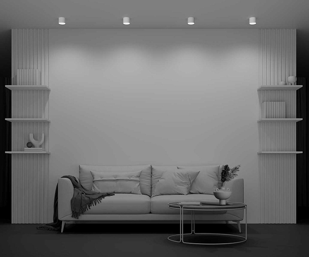 Потолочный светильник Maytoni Technical Glam C096L-GX53-WBS Фото № 5