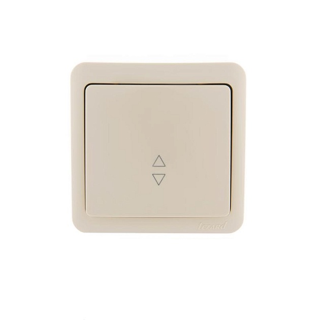 Выключатель проходной Lezard Viola кремовый 751-0300-105 изображение 1 Выключатель проходной Lezard Viola кремовый 751-0300-105 Фото № 1