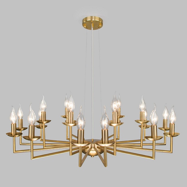 Подвесная люстра Eurosvet Cariso 60150/18 латунь Фото № 5