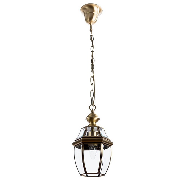 Уличный подвесной светильник Arte Lamp Vitrage A7823SO-1AB Фото № 1