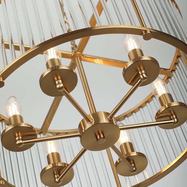 Подвесная люстра Rivoli Erin 4112-306 Б0061972 изображение 2 Подвесная люстра Rivoli Erin 4112-306 Б0061972 Фото № 2