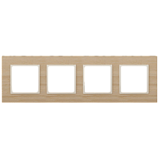 Рамка 4-постовая ЭРА Elegance 14-5304-11 Б0034588 1