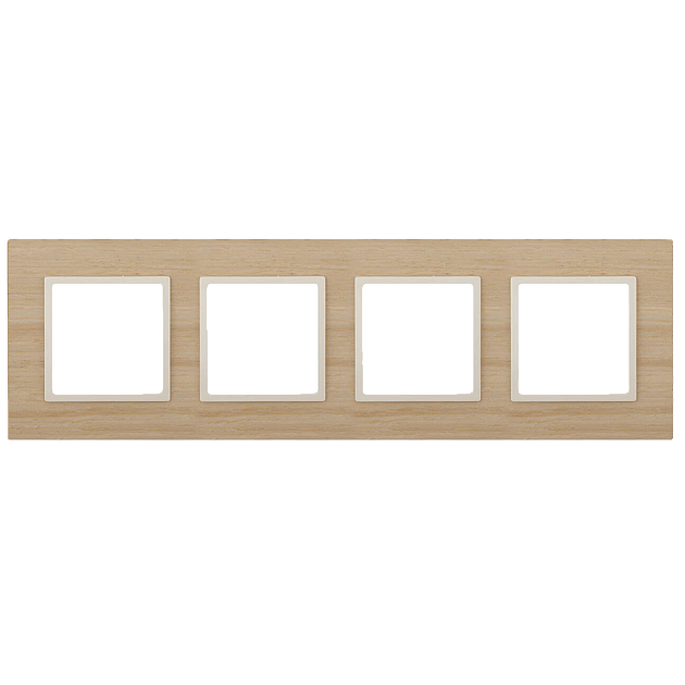 Рамка 4-постовая ЭРА Elegance 14-5304-11 Б0034588 Фото № 2