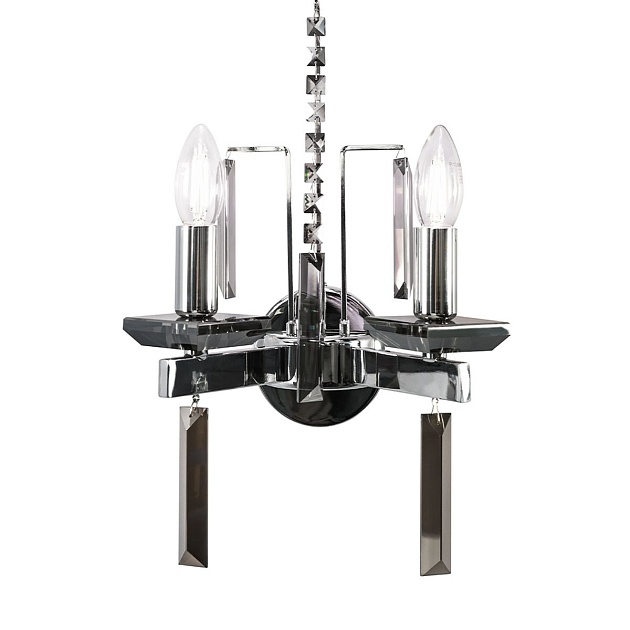 Бра Crystal Lux Marron AP2 Chrome Фото № 3