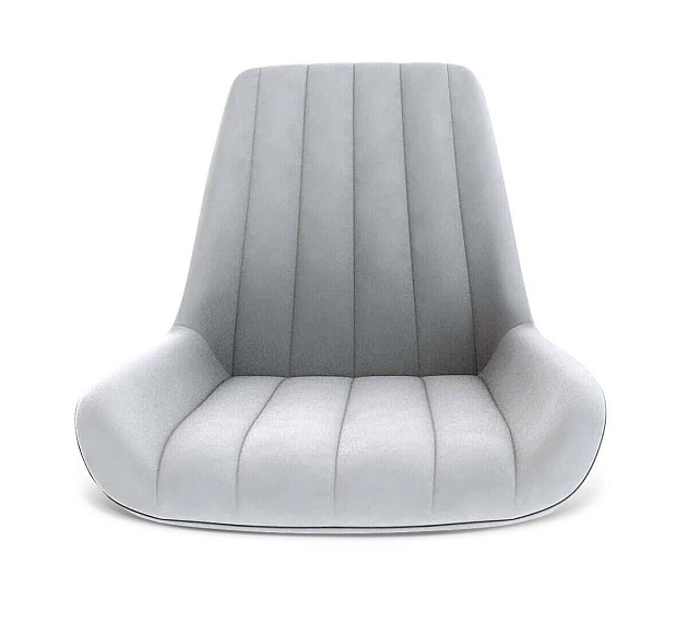 Кухонный стул Sheffilton SHT-ST37/S64 серое облако/хром лак 4683235302 Фото № 3