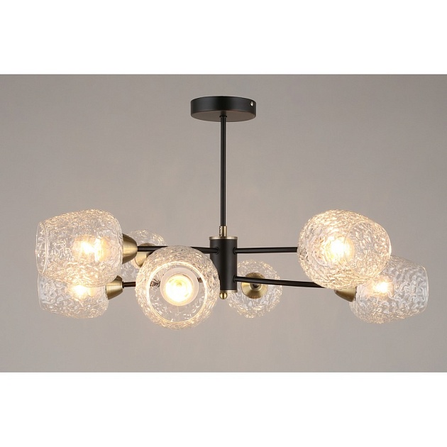 Потолочная люстра Omnilux Pavarolo OML-67807-08 изображение 2 Потолочная люстра Omnilux Pavarolo OML-67807-08 Фото № 2