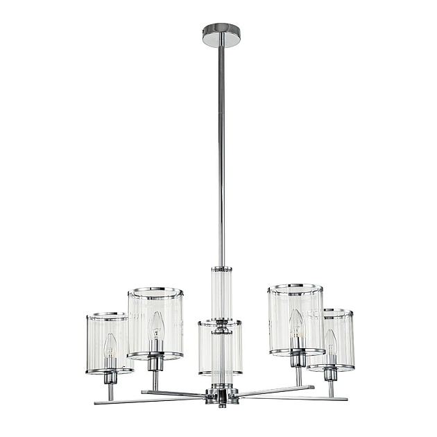 Подвесная люстра Indigo Dante 13022/5R Chrome V000411 Фото № 4