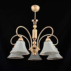 Подвесная люстра ЭкономСвет 13140/5WG+FGD WT