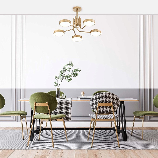 Потолочная светодиодная люстра Escada Skylar 10258/5LED изображение 2 Потолочная светодиодная люстра Escada Skylar 10258/5LED Фото № 2