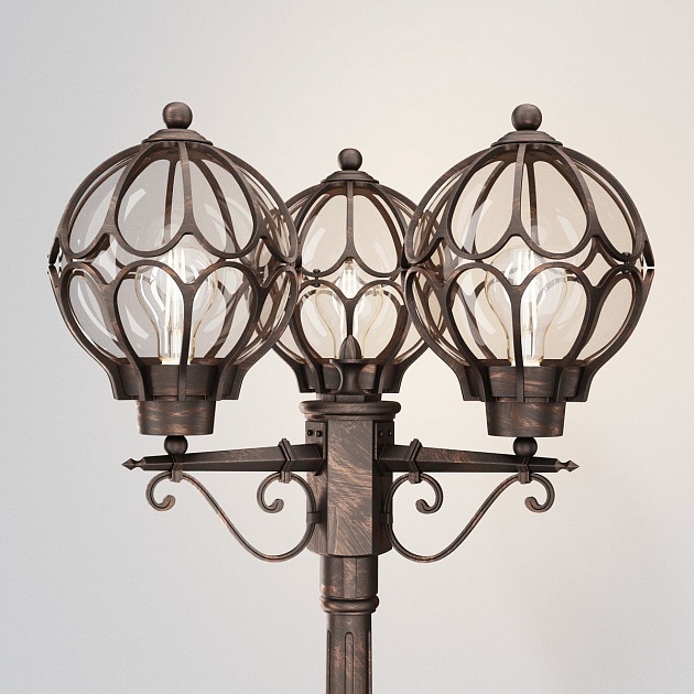 Садово-парковый светильник Maytoni Via O023FL-03G Фото № 5