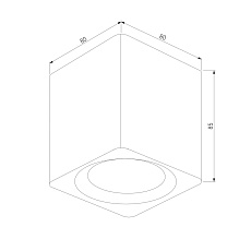 Потолочный светодиодный светильник Elektrostandard Matrix 25051/LED a065286 1
