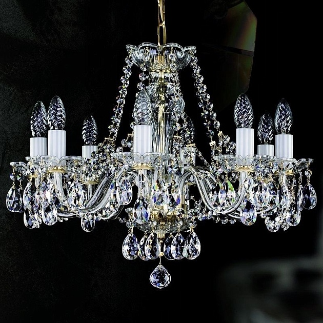 Подвесная люстра Artglass Cassidy VIII. CE изображение 3 Подвесная люстра Artglass Cassidy VIII. CE Фото № 3