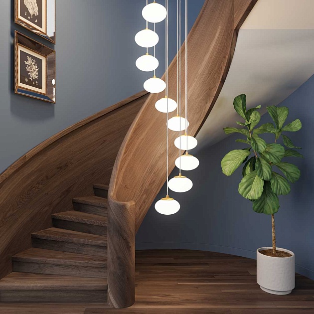 Подвесная светодиодная люстра Citilux Atman Smart CL226A093 Фото № 3