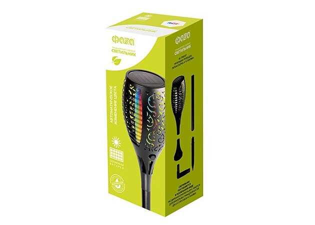 Светильник на солнечных батареях ФАZA SLR-S11-RGB Фото № 3