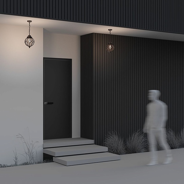 Уличный подвесной светильник Maytoni Via O024PL-01G Фото № 12