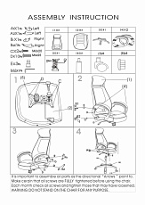 Офисное кресло Woodville Burgos 1714 1