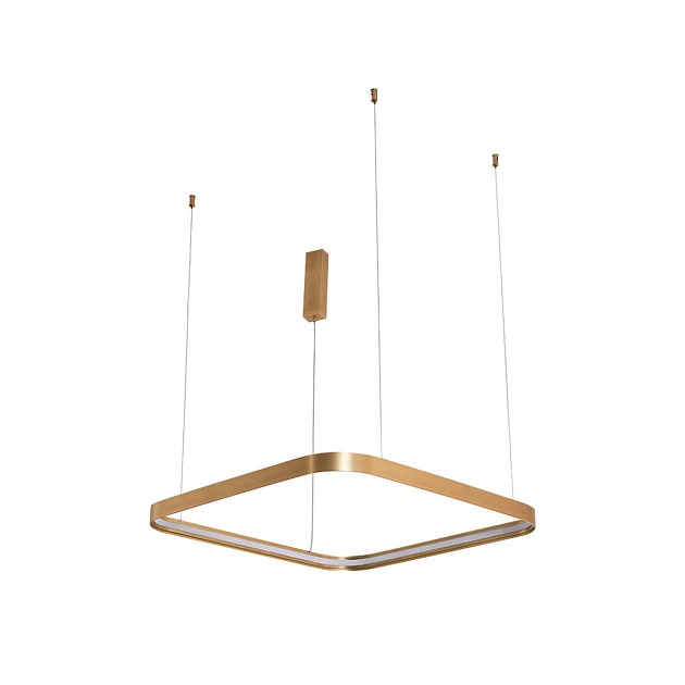 Подвесной светодиодный светильник Italline IT013-6031 gold 3000K Фото № 1