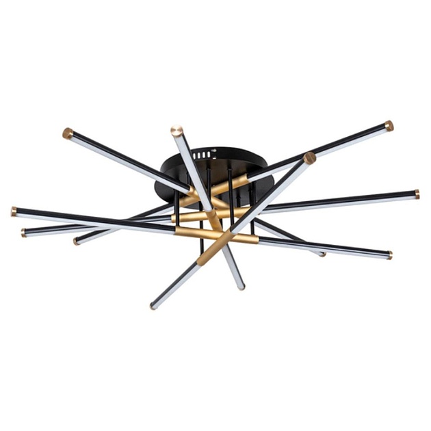 Потолочная светодиодная люстра Arte Lamp Fernando A2199PL-6BK изображение 1 Потолочная светодиодная люстра Arte Lamp Fernando A2199PL-6BK Фото № 1