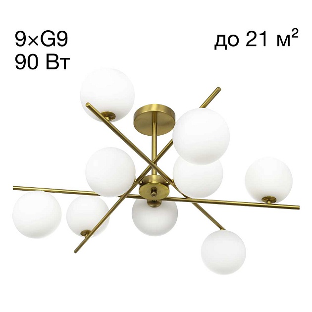 Потолочная люстра Citilux Ronny CL242193 Фото № 1