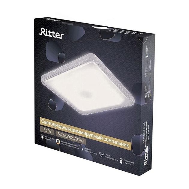 Потолочный светодиодный светильник Ritter Avalon 52232 4 изображение 2 Потолочный светодиодный светильник Ritter Avalon 52232 4 Фото № 2