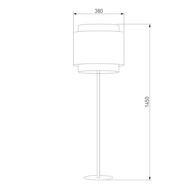 Торшер TK Lighting 5568 Boho Black Фото № 3