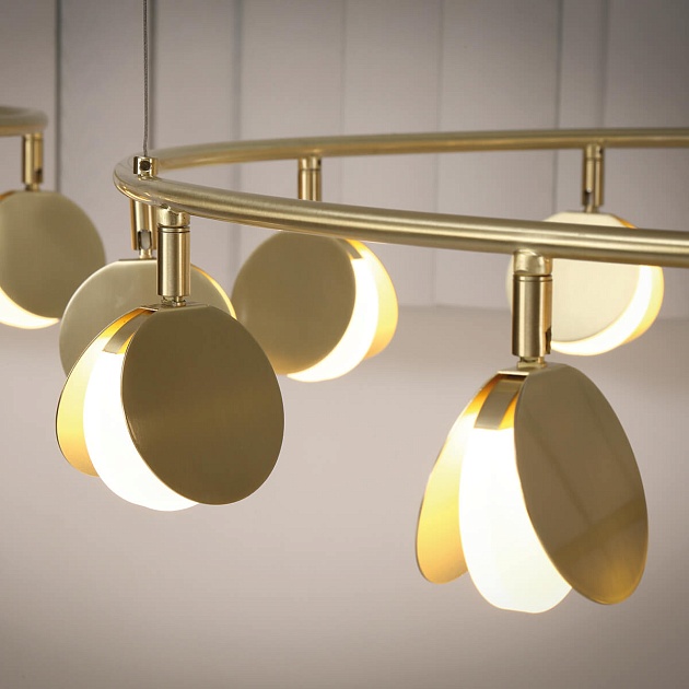 Подвесная светодиодная люстра Mantra Shell 7356 изображение 2 Подвесная светодиодная люстра Mantra Shell 7356 Фото № 2