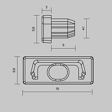 Комплектующие для профиля Maytoni Led Strip 642012 4