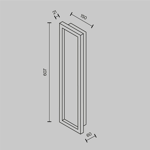 Настенный светодиодный светильник Maytoni Modern Orign MOD311WL-L55B3K изображение 10 Настенный светодиодный светильник Maytoni Modern Orign MOD311WL-L55B3K Фото № 10