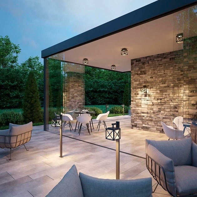 Уличный настенный светодиодный светильник Novotech Street Dantela 358447 Фото № 4