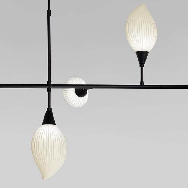 Подвесная люстра Eurosvet Sinki 30188/6 черный изображение 1 Подвесная люстра Eurosvet Sinki 30188/6 черный Фото № 1