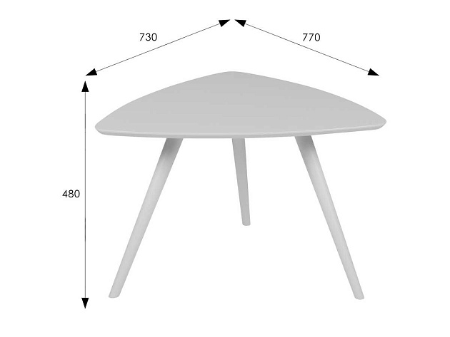 Журнальный стол Мебелик Лорейн 1 007526 изображение 2 Журнальный стол Мебелик Лорейн 1 007526 Фото № 2