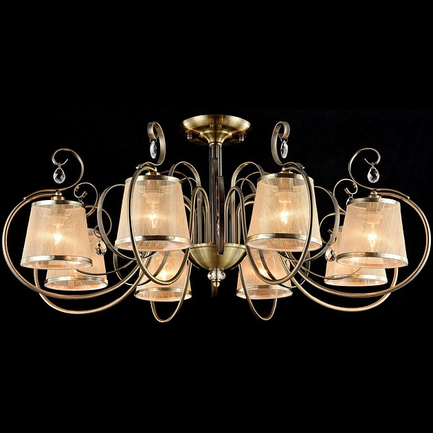 Потолочная люстра Freya Simone FR2020-CL-08-BZ Фото № 2