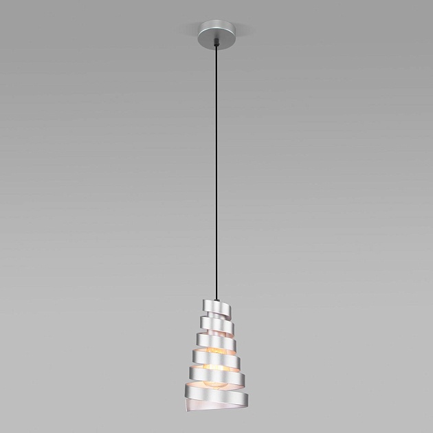 Подвесной светильник Eurosvet Storm 50058/1 серебро Фото № 1