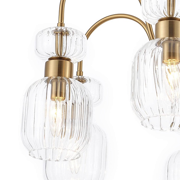 Потолочная люстра Escada Gloss 1141/8PL Clear Фото № 4