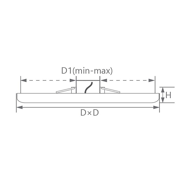 Встраиваемый светодиодный светильник Feron AL514 41572 Фото № 2