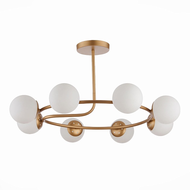 Потолочная люстра Evoluce Calabria SLE220602-08 изображение 2 Потолочная люстра Evoluce Calabria SLE220602-08 Фото № 2