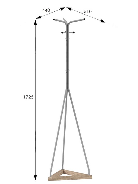 Напольная вешалка Мебелик Галант 213 007161 Фото № 3