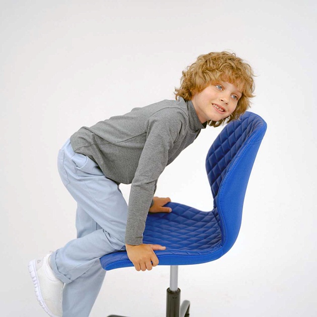 Детское кресло AksHome Delfin синий, экокожа 69734 изображение 3 Детское кресло AksHome Delfin синий, экокожа 69734 Фото № 3