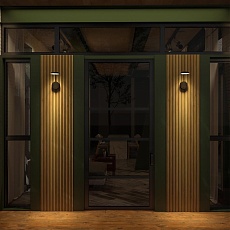 Уличный настенный светодиодный светильник Novotech Street Elegance 359406 2