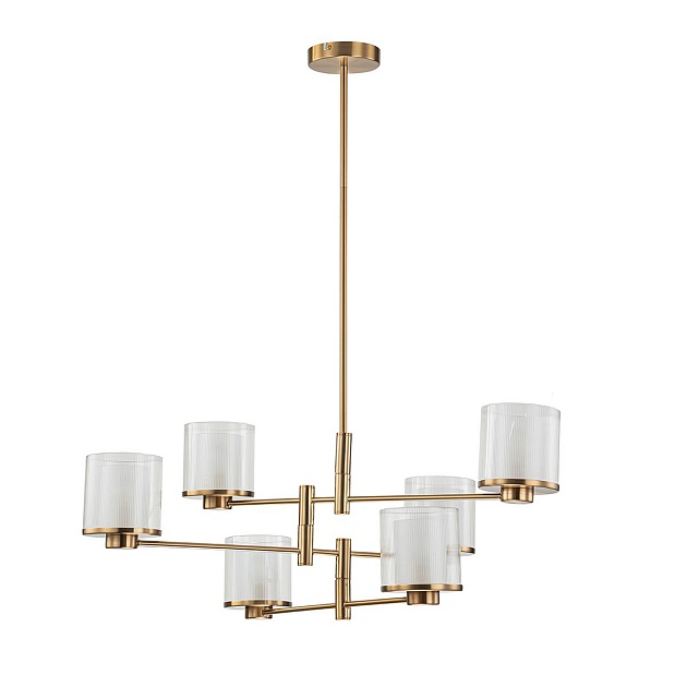 Подвесная люстра Indigo Bilancia 13023/6R Brass V000352 изображение 1 Подвесная люстра Indigo Bilancia 13023/6R Brass V000352 Фото № 1