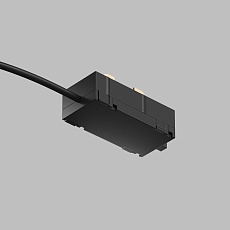 Подвод питания для шинопровода Denkirs Smart Base TR2100-BK