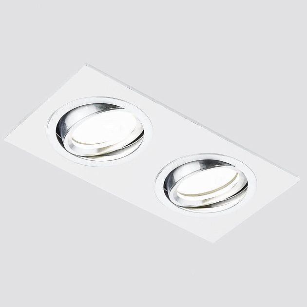 Встраиваемый светильник Ambrella light Classic A601/2 W изображение 2 Встраиваемый светильник Ambrella light Classic A601/2 W Фото № 2