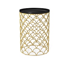 Кофейный стол Sheffilton SHT-CT24 золото/черный муар 3950027103 4