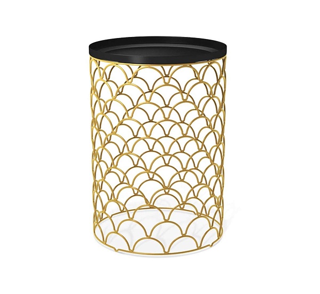 Кофейный стол Sheffilton SHT-CT24 золото/черный муар 3950027103 Фото № 5