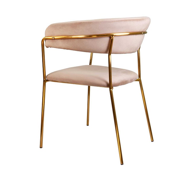 Кресло AksHome Geneva светло-коричневый, велюр 65592 изображение 5 Кресло AksHome Geneva светло-коричневый, велюр 65592 Фото № 5