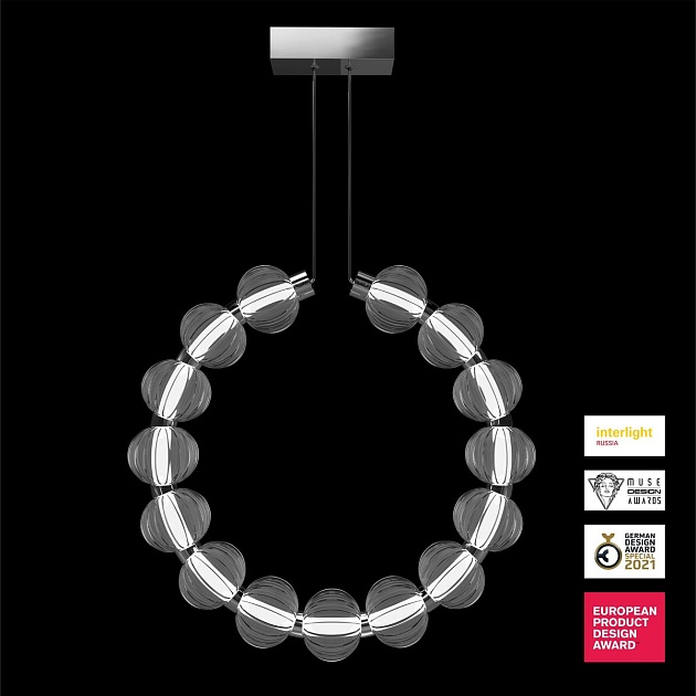 Подвесной светодиодный светильник Maytoni Amulet MOD555PL-L23CH5K Фото № 5