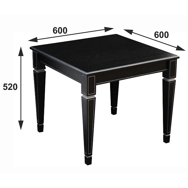 Журнальный стол Мебелик Васко В 82 002109 Фото № 3