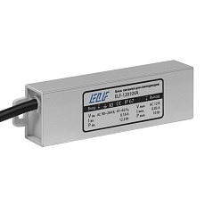 Блок питания герметичный ELFCompact, 12В, 10Вт, металл, IP67 ELF-12010VA